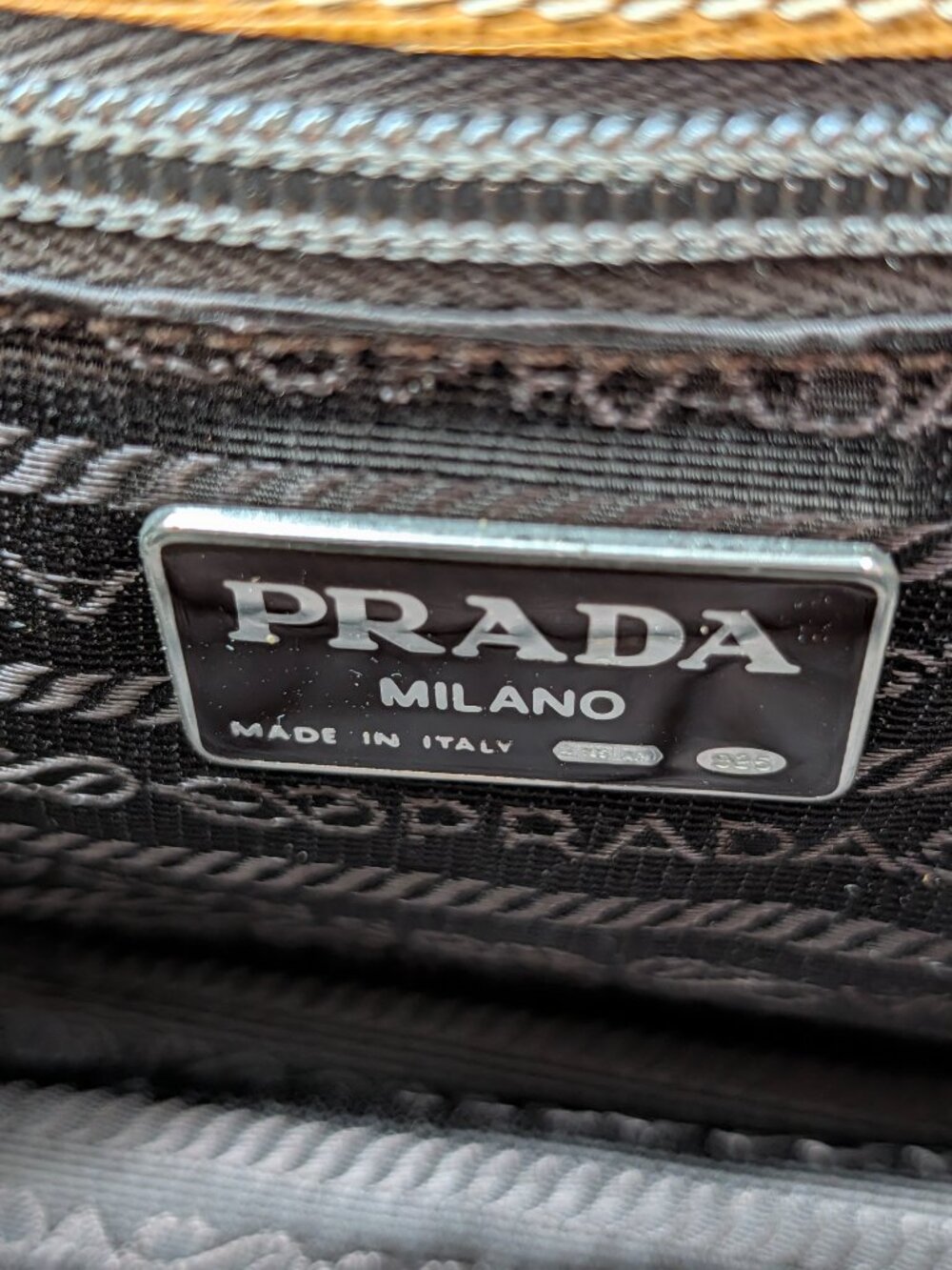 Prada Emblem Safiano Top Handle Bag - Picture 9 of 10